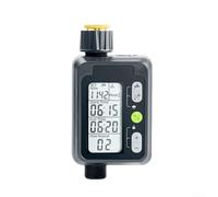 Temporizador de agua programable para jardín, controlador automático de aspersores con retardo de lluvia, temporizador de riego resistente a la intemperie para césped, sistemas de goteo, uso en
