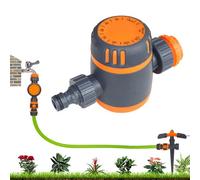 Temporizador de agua - riego eficiente manual de automático universal, temporizador de rociador 0-120 Movimiento mecánico mínimo | IP67 Control de grifo impermeable para manguera de jardín