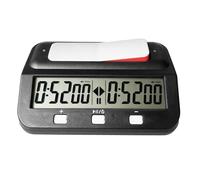 Temporizador de ajedrez digital multifuncional electrónico reloj de ajedrez para juegos de mesa