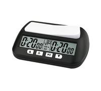 Temporizador de ajedrez profesional con alarma, reloj multifunción 3 en 1 digital para juego de mesa