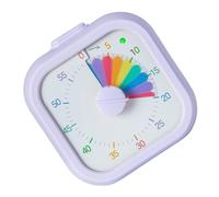Temporizador de aprendizaje visible portátil Cuenta atrás de 60 minutos Accesorios de cocina Temporizador digital para hogar y la escuela Herramienta de gestión del para niños