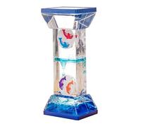 Temporizador de Arena Líquido Burbujeador, Reloj de Arena Temporizador Alivio de Estrés Decoración de Escritorio, Juego Sensorial Fidget Juguete para Niño, Adulto