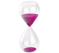 Temporizador de Arena, Reloj de Arena 5 min / 10 Minutos / 15 mins /30 mins / 60 mins Hourglass Timer, para niños Juegos de Mesa Cocina Cocina Decoración de Oficina (Dark Pink,60 Minutes)