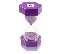 Temporizador de Arena, Reloj de Arena, Doble protección,temporizadores de Arena, Asistente de gestión del Tiempo, Reloj de Arena de Aprendizaje, 3 Minuto, Púrpura