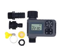 Temporizador de aspersor NH3/4 pulgadas, automático, fácil de operar, ahorro de energía, preciso, IP55, resistente al agua, temporizador para césped, piscina