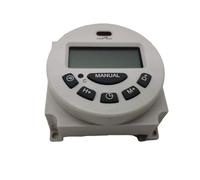 Temporizador de ciclo pequeño digital L701, interruptor de control de tiempo con microordenador, interruptor de tiempo pasivo de 12 V, 24 V, 220 V y 110 V, contador de minutos de 7 días.(24V)