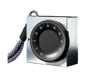 Temporizador De Cocción: Reloj De Cuenta Atrás Analógico De 6,8 X 6,8 X 3,4 Cm, Dispositivo De Recordatorio De Alarma Manual, Rastreador De Tiempo Portátil | Herramienta De Programación Confiable Para