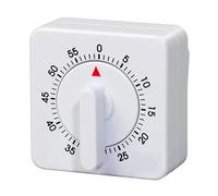 Temporizador de Cocina,60 Minutos/1 Hora Temporizador Meccanico da Cucina Leggero Ecologico Timer Meccanico Portatile para Casa Cocinar Hornear