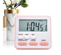 Temporizador De Cocina - ABS 7x6.3x2cm | Temporizador Visual Digital | Reloj De Cuenta Regresiva, Herramienta Silenciosa De Gestión Del Tiempo Para Cocinar, Hornear, Estudiar, Aula, Reuniones De Ofici