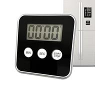 Temporizador de Cocina | Alarma Magnética con Pantalla LCD para Hornear - Temporizador Digital Magnético para Deporte, Gimnasio, Reuniones, Dormir Y Estudiar