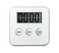 Temporizador de Cocina, Alarma Magnética con Pantalla LCD, Temporizador Digital Magnético para Deporte, Gimnasio, Reuniones, Dormir Y Estudiar