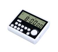 Temporizador de cocina con 5 canales separados y opción de pie, temporizador multiusos de 5 canales, lectura grande para cocinar