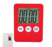 Temporizador de cocina con alarma fuerte, temporizador magnético de cocina, temporizador digital magnético con pantalla fácil de leer, ideal para cocinar, hornear, estudiar, hacer deporte |