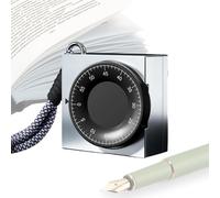 Temporizador de cocina - Control de cuenta atrás con cordón portátil silencioso | Hogar, cocina, aula, lugar de trabajo, gimnasio, escritorio, mesa, herramienta de gestión del tiempo de cocción, analó