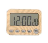 Temporizador de cocina de madera con un reloj despertador de aprendizaje y un cronómetro para cocinar niños en clase precisa multifuncional amigable