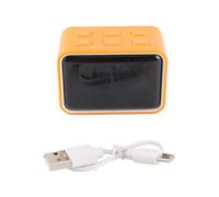 Temporizador de Cocina Digital Reloj magnético de Cuenta Arriba/Abajo con función Personalizada Pantalla LED Grande Alarma de Sonido Operación silenciosa Herramienta de gestión (Naranja)