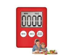 Temporizador de cocina para cocina - Temporizador compacto - Temporizador con pantalla amplia, alarma sonora fuerte y base magnética para casa, gimnasio, oficina y estudio