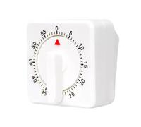 Temporizador de Cocina, práctica Herramienta de gestión del Visual de 60 Minutos para enseñar, Trabajar, reuniones, Utilizar Cuenta atrás de precisión para estudiar