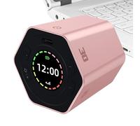 Temporizador de cocina - Reloj de escritorio giratorio con sensor recargable, temporizadores de batería de 60 horas para aula, para estudio, ejercicio, hornear, baño, cocina, reuniones, gimnasio