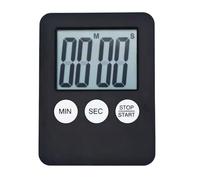 Temporizador de cocina, temporizador digital de cuenta regresiva, alarma fuerte con parte trasera magnética, botones fáciles de configurar con pantalla grande, cocina para estudio, gimnasio, niños