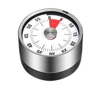 Temporizador de cocina | Temporizador mecánico de diseño portátil | Temporizador en ese momento con alarma de volumen cuenta regresiva para cocinar trabajos de barbacoa de vapor y actividades de