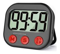 Temporizador de cocina, temporizador visual digital, reloj magnético