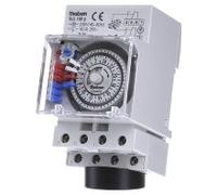 Theben sul188g - Interruptor horario din 3 módulos 24h 2x10a reserva