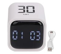 Temporizador de Cubo, 5 Min 10 Min 30 Min 60 Min Temporizador de Rotación Temporizador de Productividad Temporizador Digital Alerta de Sonido Ajustable Alarma de Cubo Pequeño