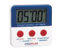Temporizador de Cuenta atrás magnética Hygiplas 63 x 63 mm de Cocina de preparación de Alimentos