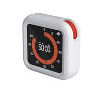 Temporizador de cuenta regresiva fácil de leer, instrumento de cronometraje para gimnasio, cocina, estudio, ajuste de sonido, ejecución eficiente de tareas, temporizador visual