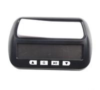 Temporizador de cuenta regresiva para ajedrez Diseño compacto con varias funciones de sincronización para jugar (negro)