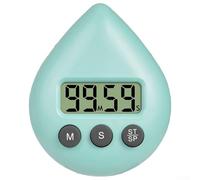 Temporizador de cuenta regresiva programable, solución de ahorro de energía para uso en cocina y ducha (verde claro)