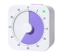Temporizador de escritorio para el aula para estudiantes, temporizador giratorio visual para ritmo de tareas, práctica de lectura y ritmo de tareas diarias, estudio visual, tareas, escritorio
