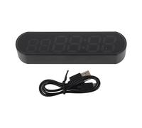 Temporizador de Gimnasio Portátil, Temporizador de Intervalo de Entrenamiento de 1000mAh USB Fitness Intervalo de Deportes Temporizador de Ejercicio Climador de Alarma