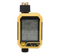 Temporizador de grifo de manguera de jardín al aire libre programable, temporizador de riego automático con retraso de lluvia 4 Modo manual de horarios para rociadores y control
