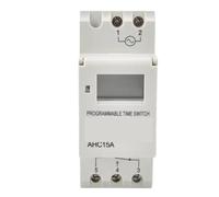 Temporizador de interruptor de Control de tiempo pequeño, microordenador de 220V, carril Din, THC15A, controlador de tiempo completamente electrónico(AC110V)