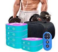 Temporizador de intervalo de gimnasio con pantalla LED, temporizador de boxeo profesional con entrenamiento y tiempo de descanso seleccionables, entrenamiento de 30 a 10 minutos, 0/30/60 segundos