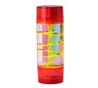 Temporizador de Movimiento Líquido, Reloj de Arena Líquido Colorido Burbuja Temporizador de Arena de Estrés Decoración de Escritorio, Juguete Sensorial Fidget Toy para Niño Adulto