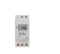 Temporizador de relé digital programable THC de 15 A y 30 A for montaje en riel DIN, 7 días, control de CA 12 V, 24 V, 48 V, 110 V, 220 V y 230 V (50 unidades)(15a,1NO1NC 220V AC DC)