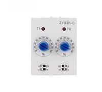 Temporizador de relé ZYS3R Infinite Power-On Dual-Control Dual-Cycle Delay Time ST3PR 1S10S30M60M 1Pcs(ZYS3R B AC24V)