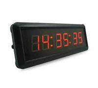 Temporizador de reloj de gimnasio con botón, Control remoto, pantalla Digital, cronómetro for deporte, boxeo, Fitness Pantalla brillante(10cm big button)