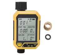 Temporizador de Riego Automático, Contador con Sensor de Lluvia, Entrada G3 / 4 o G1 / 2 y Salida G3 / 4 - Control Preciso y Duradero para Jardines y Céspedes