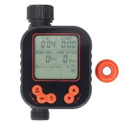 Temporizador de riego automático GardenPro, hilo femenino G3/4, pantalla LCD programable, temporizador de riego digital con sensor de lluvia para grifo