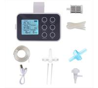Temporizador de riego automático inteligente con gotero ajustable para césped y pequeñas granjas. Suministros para plantas de jardín.