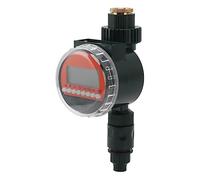 Temporizador de riego, control de agua, temporizador de riego por goteo automático para grifo roscado G1/2 G3/4, plantas en macetas de jardín (Verde)