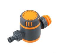 Temporizador de riego de jardín accionado por perilla para una selección precisa de duración de riego entre 0 y 120 minutos sin baterías ni pantallas digitales