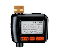 Temporizador de riego digital automático para manguera de jardín y aspersor. Controlador de riego programable con programador de grifos exteriores resistente a la intemperie