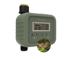Temporizador de Riego Jardín por MMOBIEL - Programador de Riego con 9 Programas, Modos Manual y Automático, Pantalla LCD, Sensor de Lluvia, Bloqueo Infantil - Sin WiFi/Aplicación - Fácil Instalación