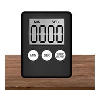 Temporizador digital - Cuenta regresiva magnética, alarma fuerte | Dispositivo de sincronización de pantalla grande para ducha, cocina, sala de estudio, ejercicio en casa, trabajo en el aula