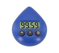 Temporizador digital de ahorro de energía con función de cuenta regresiva, para duchas, reduce eficazmente las facturas de agua y energía (azul)